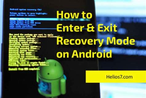 how to exit recovery mode android without losing data