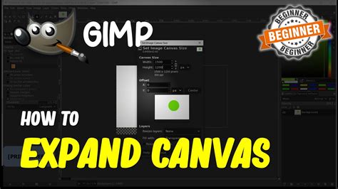 How To Expand Canvas In Gimp