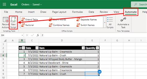 How To Expand Data Table In Excel