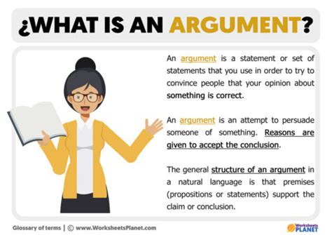 how to explain an argument