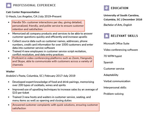 how to explain communication skills in resume