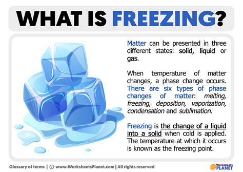 how to explain freezing