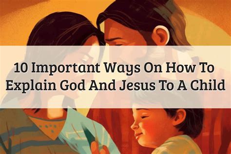 how to explain god's forgiveness to a child