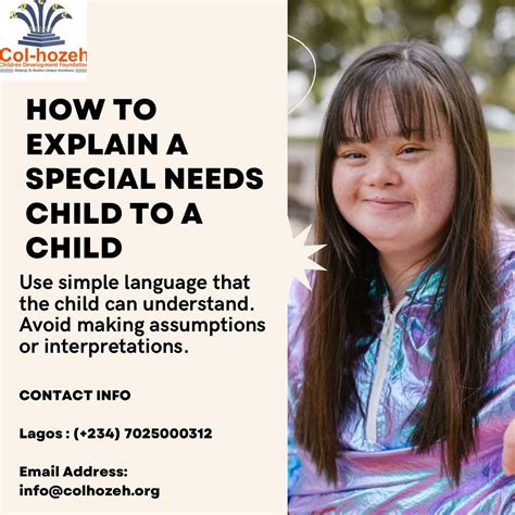 How To Explain Special Needs To A Child