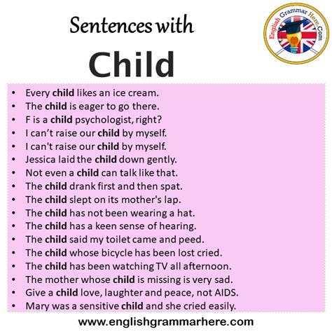how to explain what a sentence is to a child