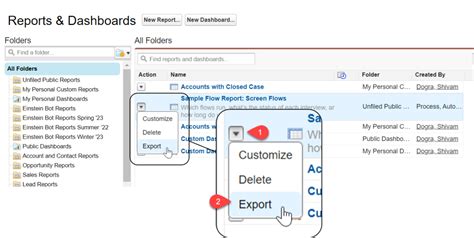 how to export account list from salesforce to excel