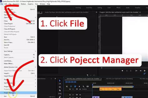 How To Export Adobe Premiere Project File