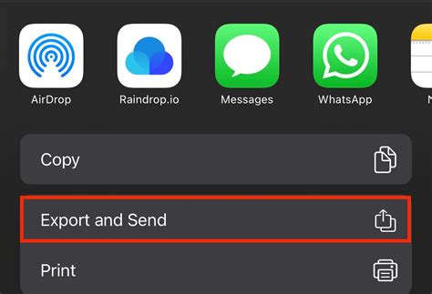 how to export apple notes to word