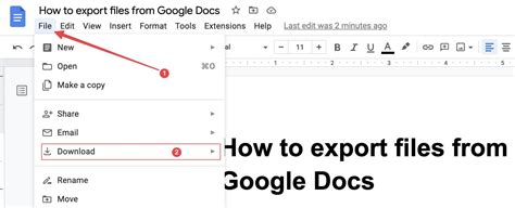 how to export comments in google docs