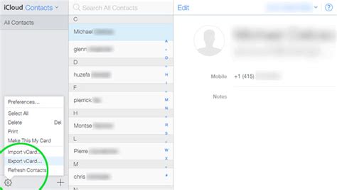 how to export contacts from gmail to icloud