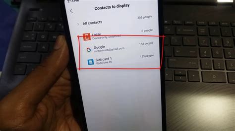 how to export contacts from gmail to sim card