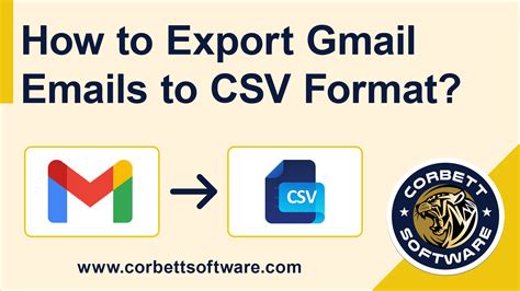 How To Export Csv File From Gmail
