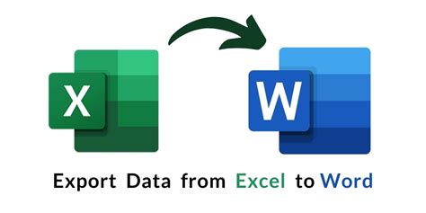 how to export data from a word document to excel