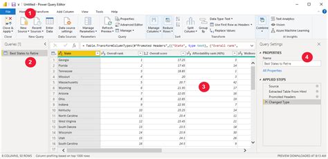 how to export data from excel power query editor to csv