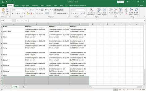 how to export excel spreadsheet to word labels