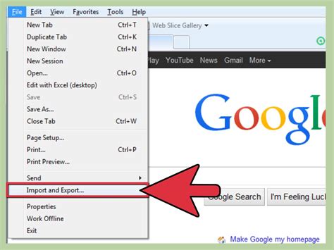 how to export favorites from chrome