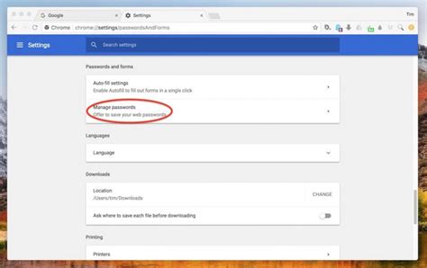 how to export google chrome saved passwords
