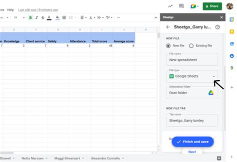 how to export google sheets as image