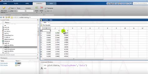 how to export matlab graph to excel