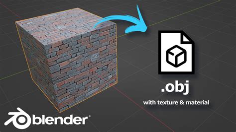 How To Export Obj From Blender