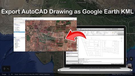 how to export polygon from google earth to autocad