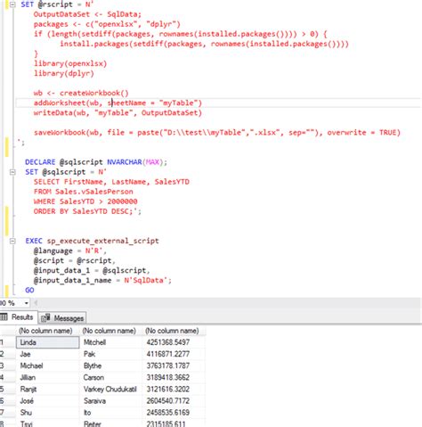 how to export sql data to excel using python