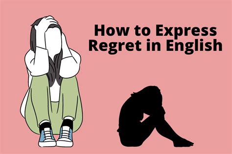 how to express regret in writing