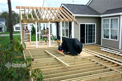 how to extend a roof over a deck
