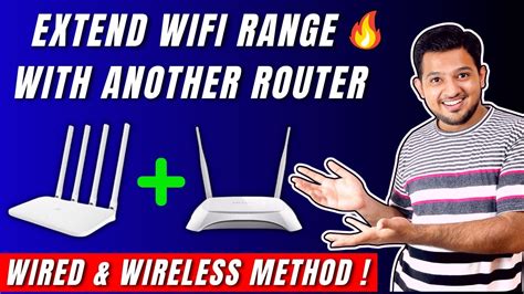 how to extend range of wifi with another router