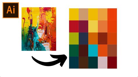 how to extract a color palette from an image
