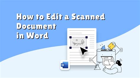 How To Extract And Edit Text From A Picture Of Scanned Document