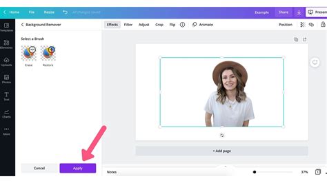 how to extract background from image in canva