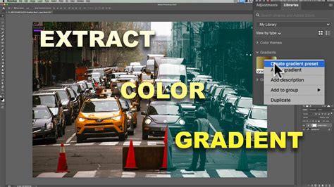 how to extract color from image in photoshop