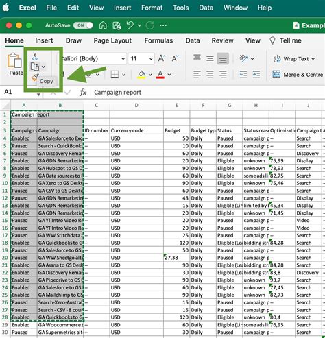 how to extract data from excel spreadsheet