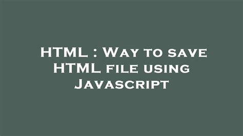 how to extract data from html file using javascript