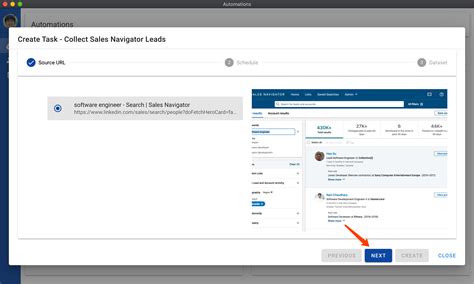 how to extract data from linkedin free