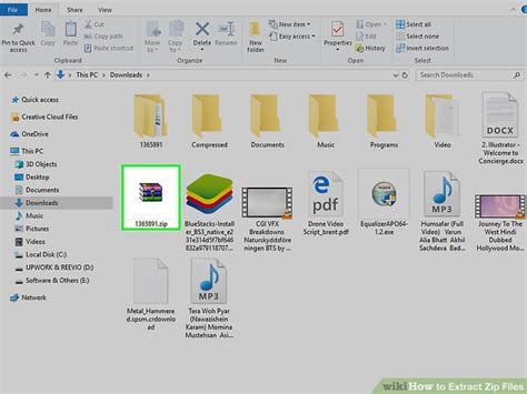 How To Extract Files From Zip Folder