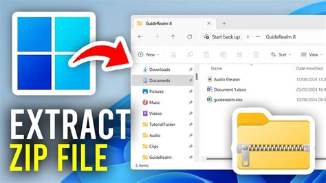 How To Extract Files From Zip Folder In Windows 10