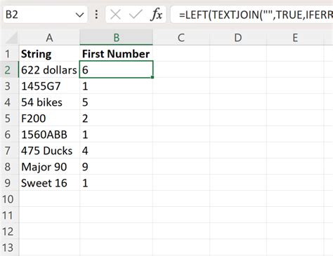 how to extract first 4 numbers in excel