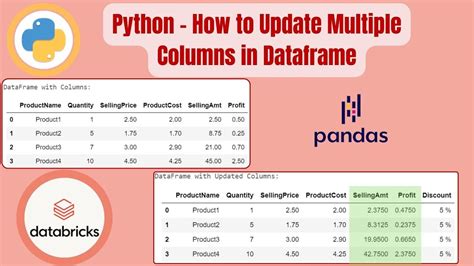 how to extract multiple columns from dataframe in python