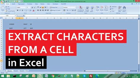 how to extract only certain characters from a cell in excel
