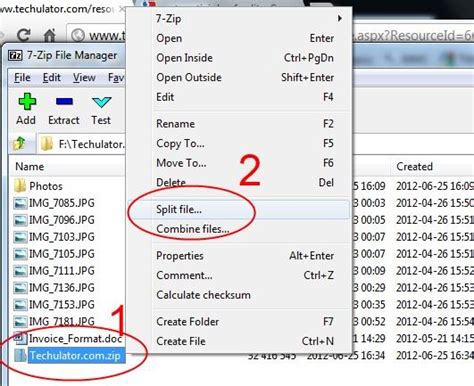 How To Extract Split Zip Files Using 7Zip