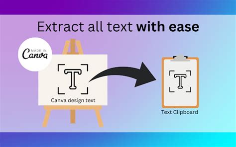 how to extract text from image in canva
