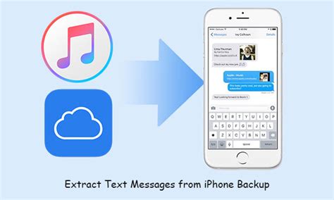 how to extract text messages from iphone backup