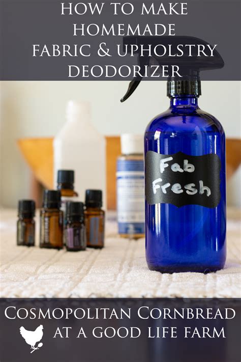 How To Fabric Deodorizer