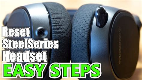 how to factory reset headset