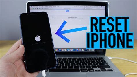 how to factory reset iphone if forgotten passcode