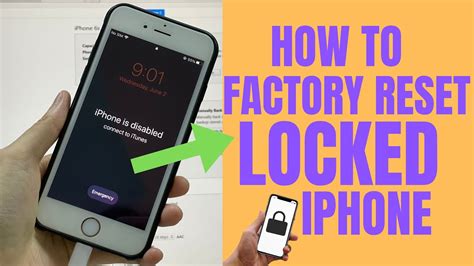 how to factory reset iphone if you forgot passcode