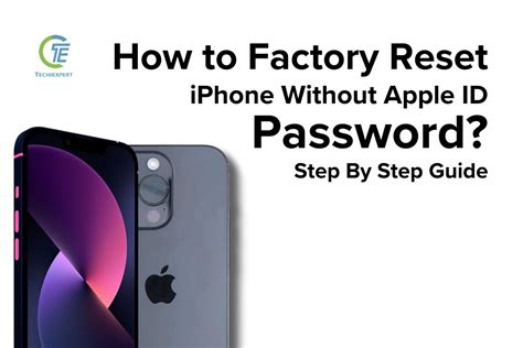 how to factory reset iphone without apple id password or computer or passcode