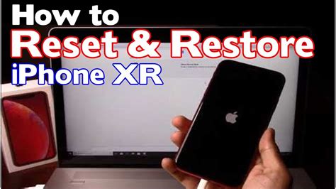 how to factory reset iphone xr forgot passcode